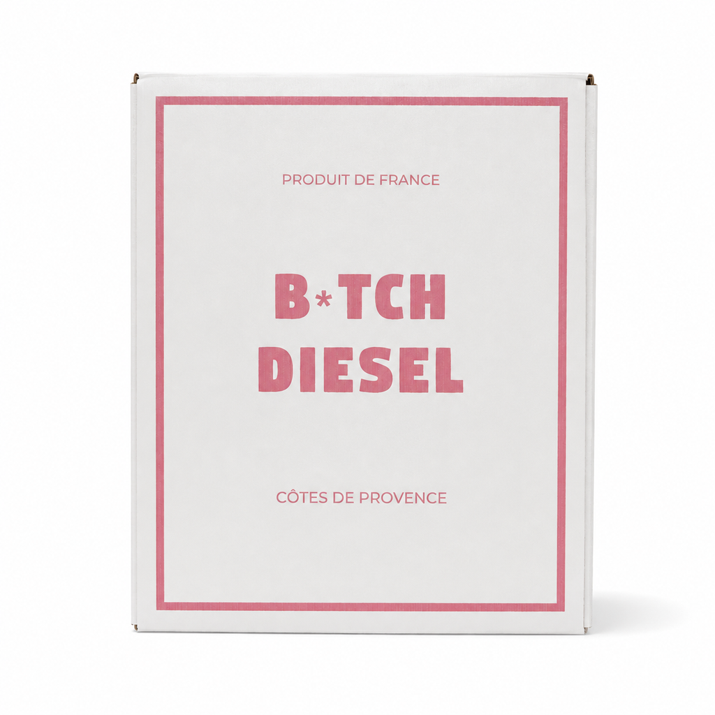 B*TCH DIESEL CÔTE DE PROVENCE ROSÉ (75CL) - 2024 -CASE-